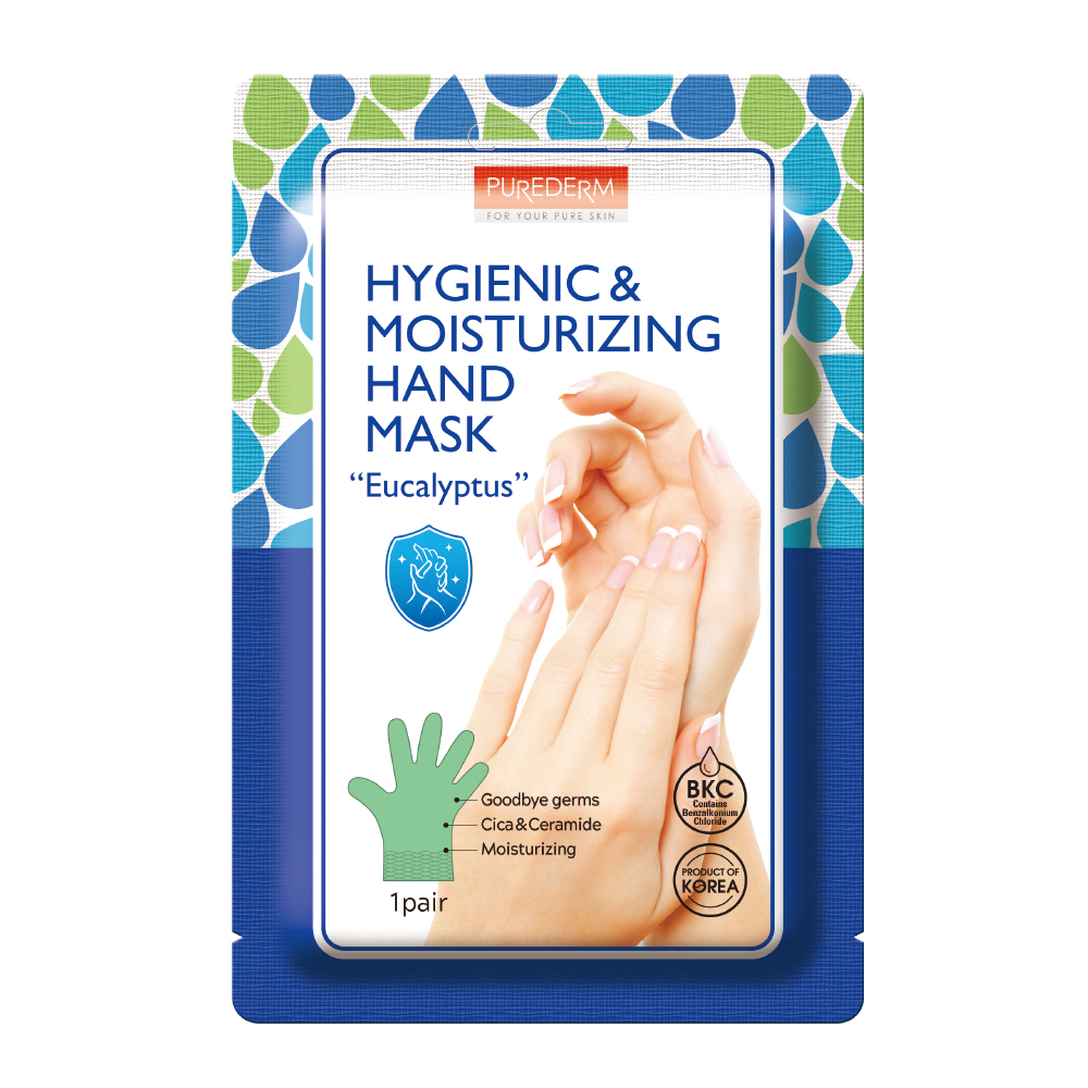 199479 PUREDERM HYGIENIC&MOISTURIZING HAND MASK