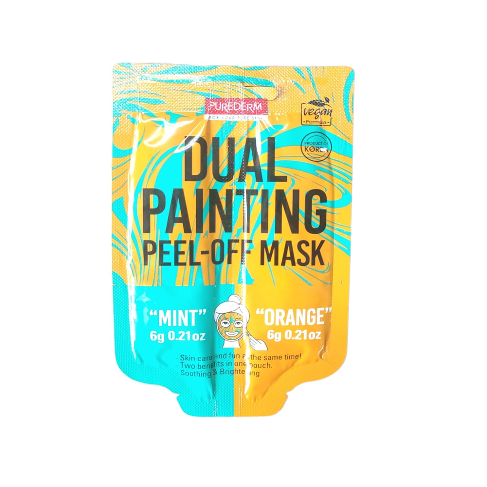 320488 PUREDERM DUAL PAINTING PEEL-OFF MASK