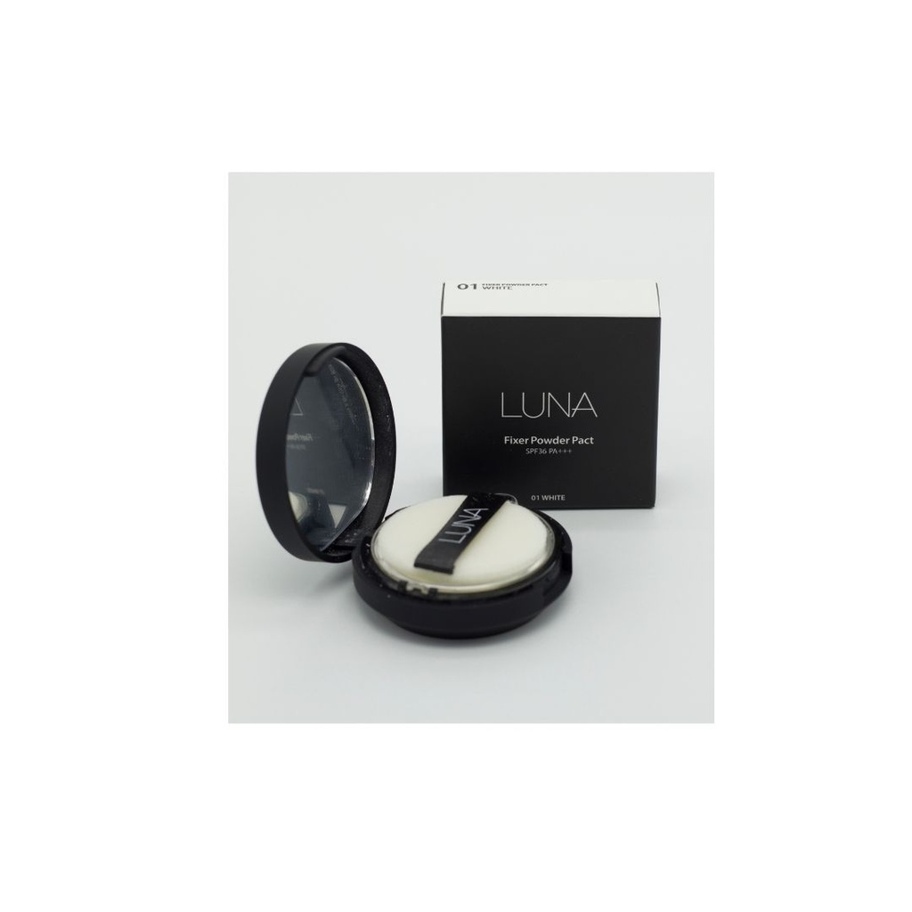 353059 LUNA FIXER POWDER PACT SPF36 #01 WHITE