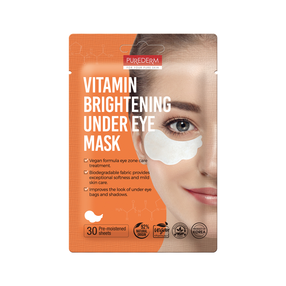 321195 PUREDERM VITAMIN BRIGHTENING UNDER EYE MASK - ADS714