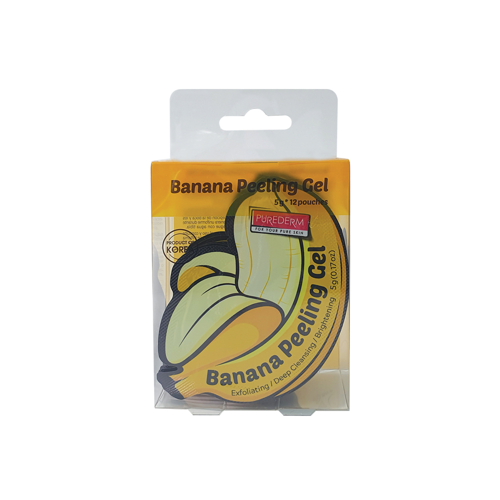 198724 PUREDERM BANANA PEELING GEL - 12 POUCHES