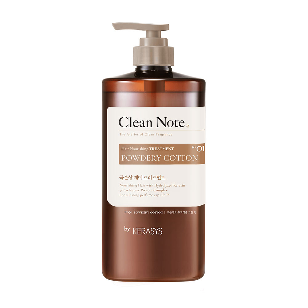 370681 KERASYS CLEAN NOTE POWDERY COTTON TREAT. 1L