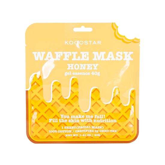 324049 KOCOSTAR WAFFLE MASK HONEY 40G