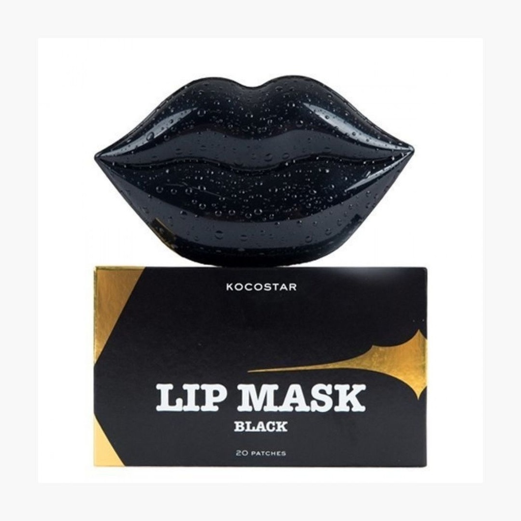 321727 KOCOSTAR LIP MASK BLACK - 20 PATCHES 