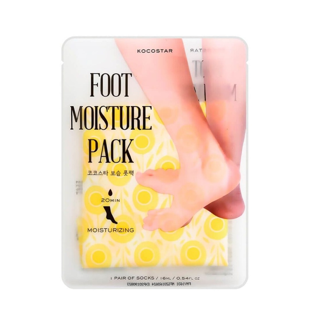 320270 KOCOSTAR FOOT MOISTURE PACK - YELLOW