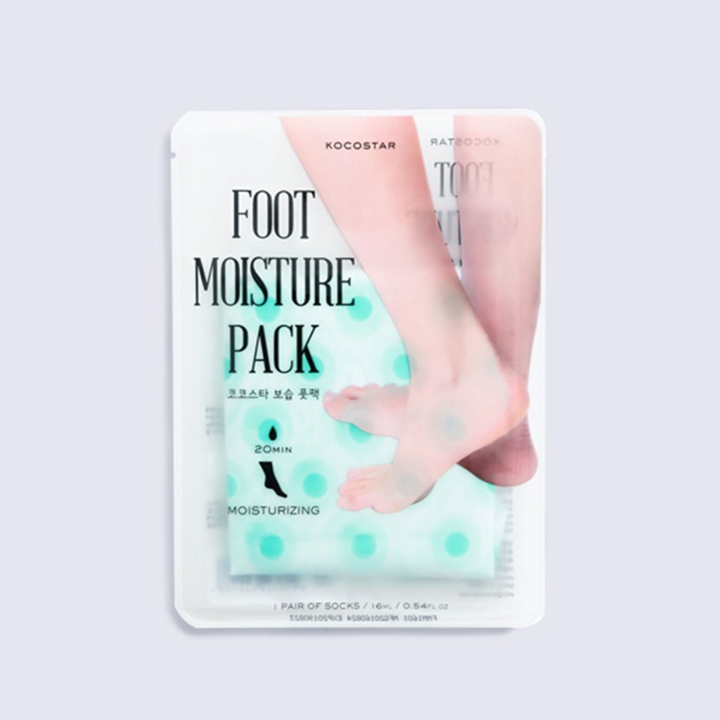 320294 KOCOSTAR FOOT MOISTURE PACK - MINT