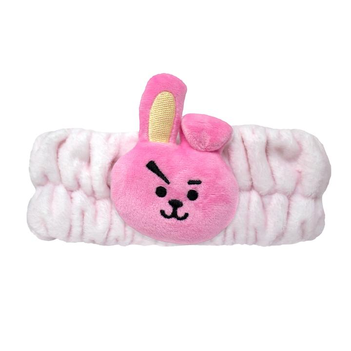 073167 CREME 3D TEDDY HEADYBAND PLUSHIE SPA