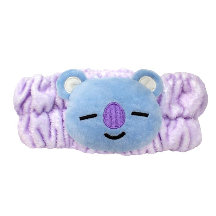 073181 CREME 3D TEDDY HEADYBAND PLUSHIE SPA