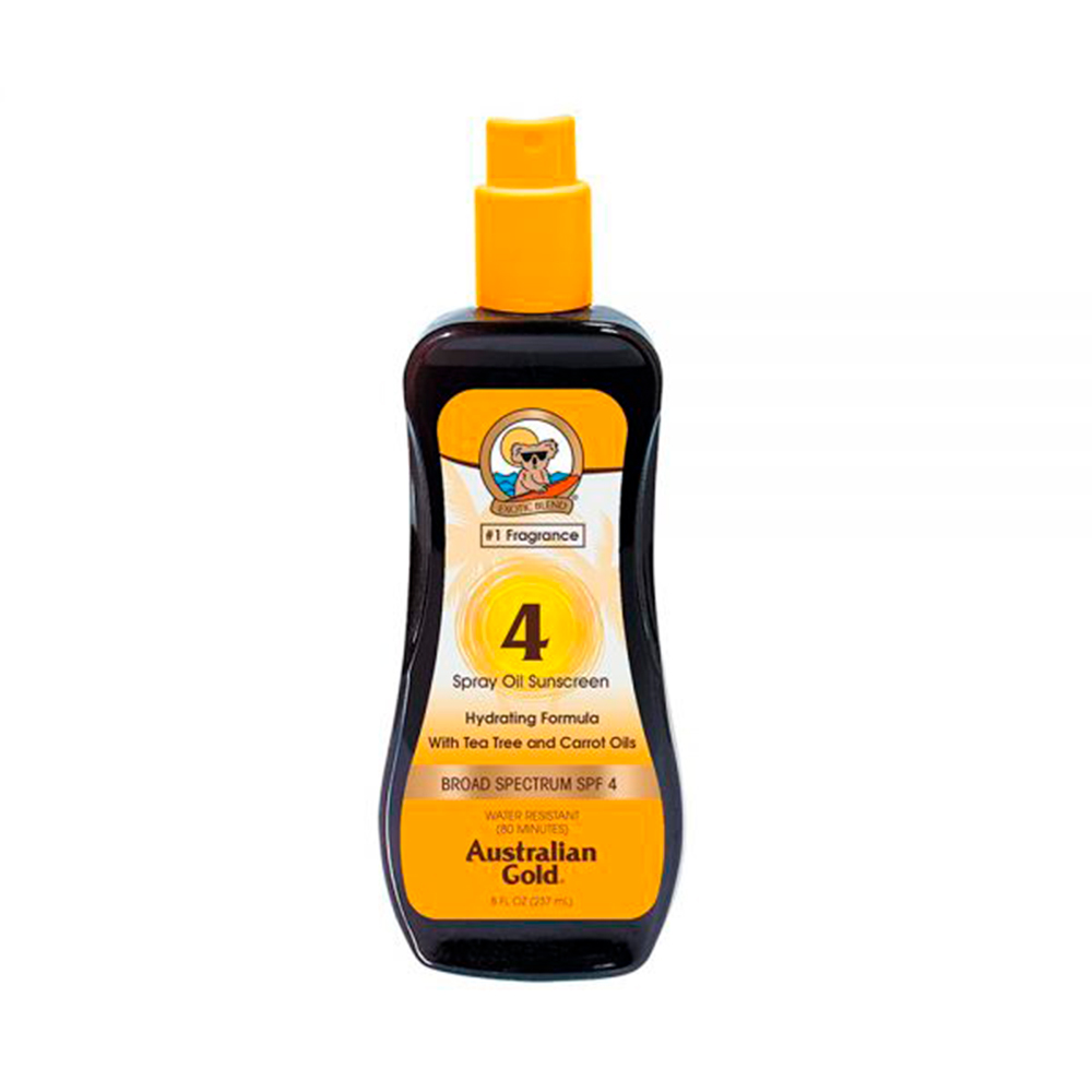 AUSTRALIAN GOLD SPF4 SPRAY OIL GEL