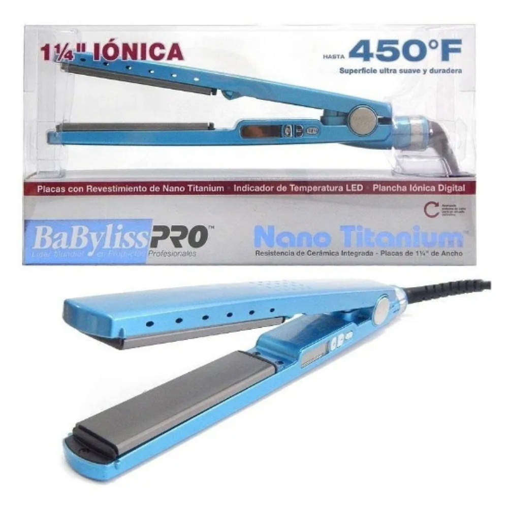 362896 BABYLISS PLANCHITA NANO TITANIUM 450ºF