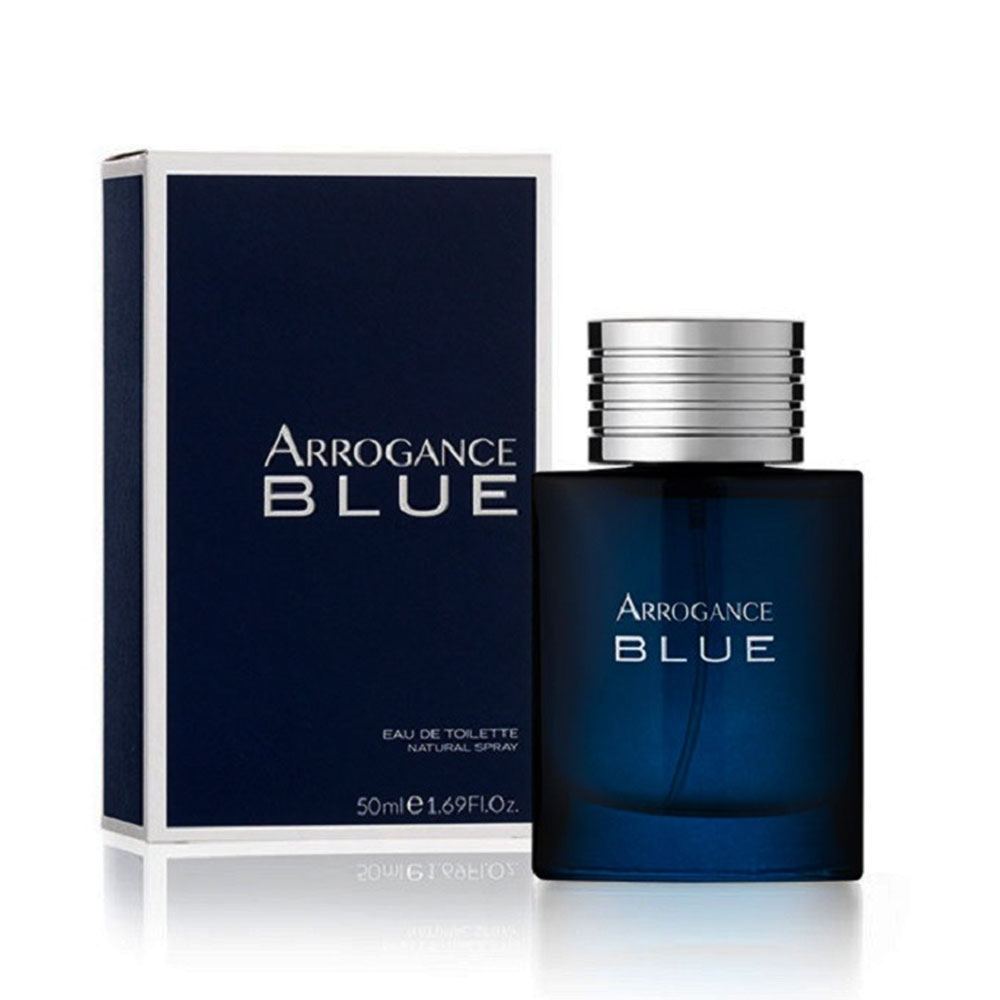 055352 ARROGANCE BLUE EDT 50ML