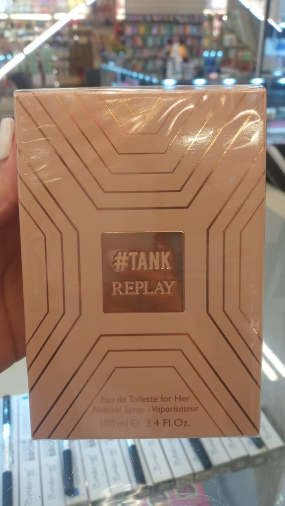 951111 REPLAY #TANK EDT 100ML KIT 2X1