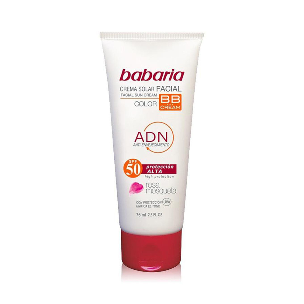 029896 BABARIA CREMA FACIAL DIA ADN SPF50 75ML