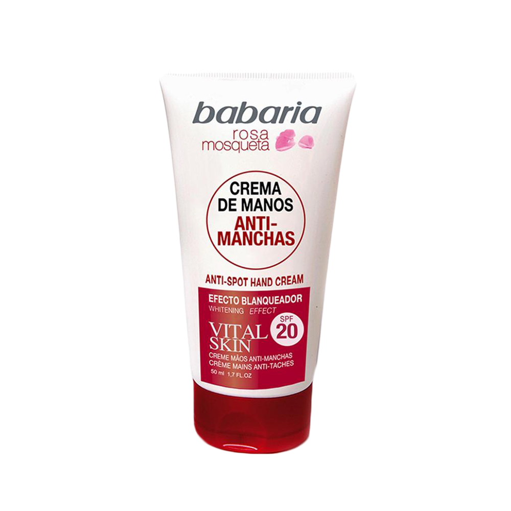 000666 BABARIA CREMA DE MANOS ANTI-MANCHAS SPF20