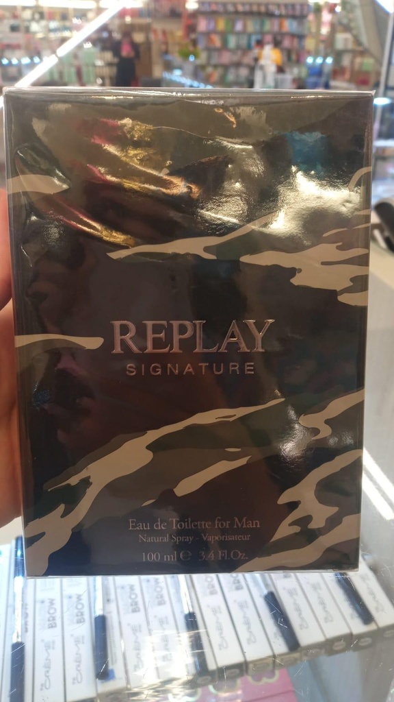 197113 REPLAY SIGNATURE FOR MAN EDT 100ML