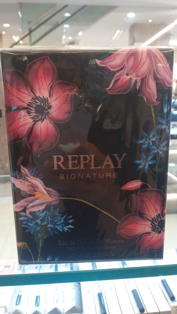 198110 REPLAY SIGNATURE FOR WOMAN EDP 100ML