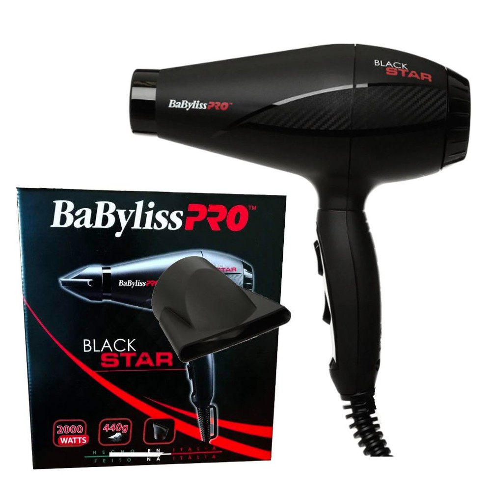 373410 BABYLISSPRO BLACK STAR SECADOR 2000 WATTS