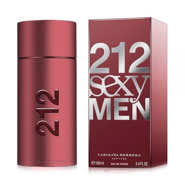 865583 CAROLINA HERRERA 212 MEN SEXY EDT 100ML