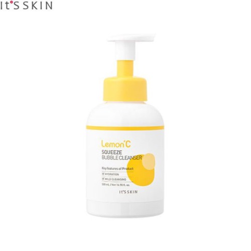 574307 ITS SKIN LEMON C SQUEEZE BUBBLE CLEANSER