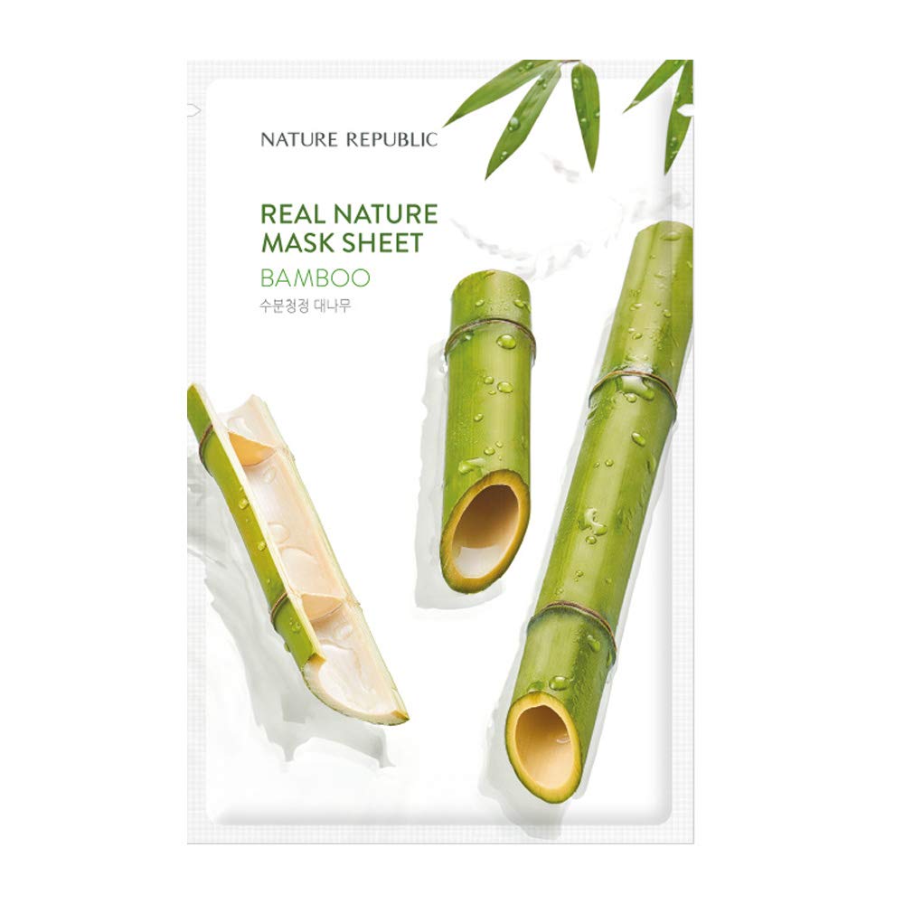 456055 NATURE REPUBLIC REAL NATURE MASK SHEET BAMB