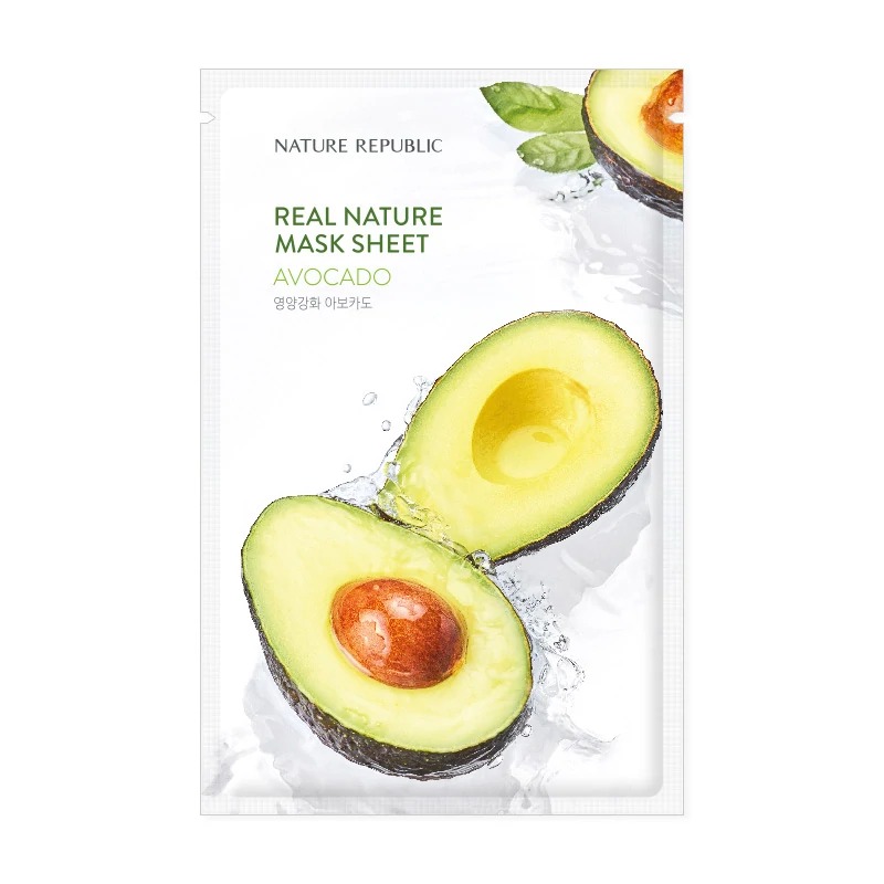 449415 NATURE REPUBLIC REAL NATURE MASK AVOCADO