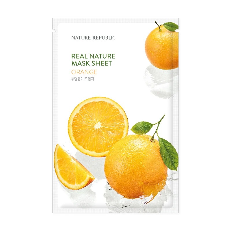 449453 NATURE REPUBLIC REAL NATURE MASK ORANGE