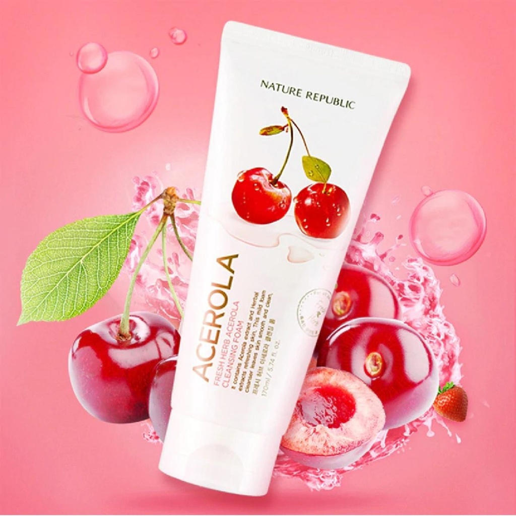 438327 NATURE REPUBLIC ACEROLA CLEANSING FOAM