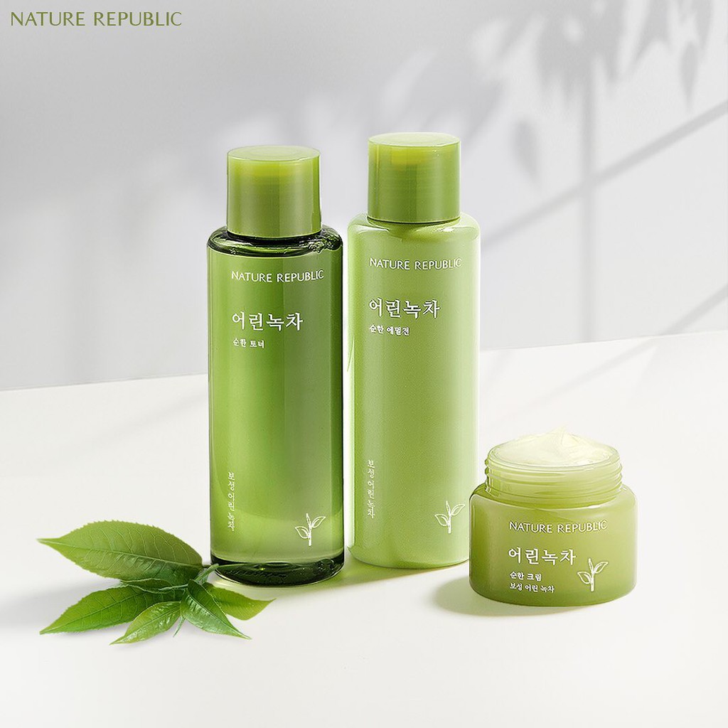 457250 NATURE REPUBLIC MILD GREEN TEA EMULSION 