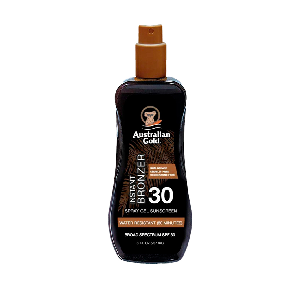 330821 AG SPF 30 SPRAY GEL WITH BRONZER 237ML