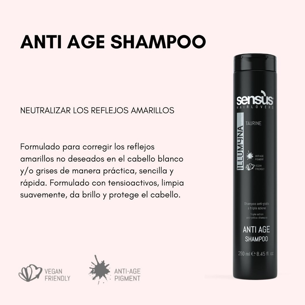 308135 SENSUS ILLUMYNA ANTI AGE SHAMPOO 250ML