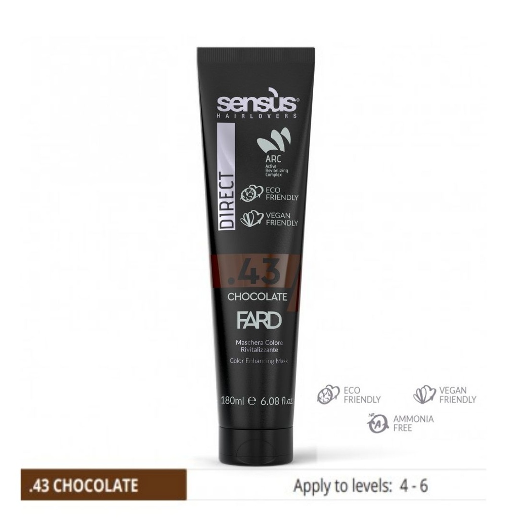 306711 SENSUS DIRECT .43 CHOCOLATE FARD 200ML