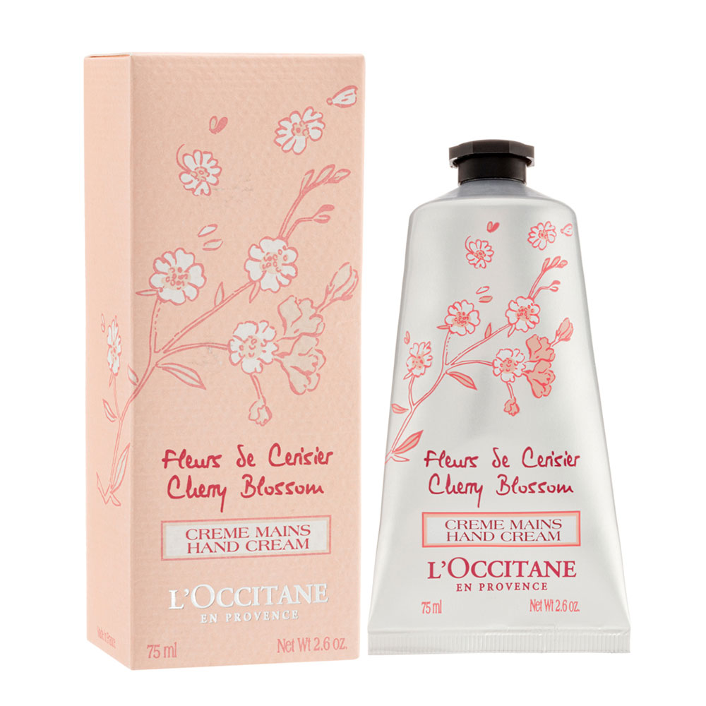 128478 LOCCITANE CHERRY BLOSSOM HAND CREAM 75ML