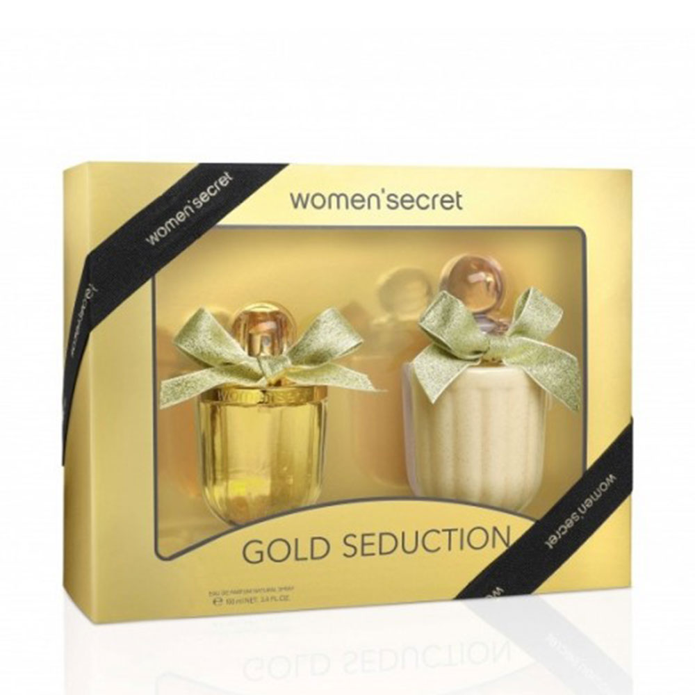 054926 WOMEN SECRET GOLD SEDUCTION SET