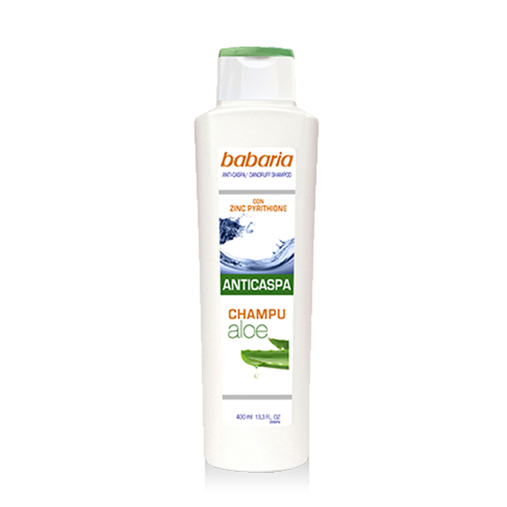 021289 BABARIA DANDRUFF SHAMPOO ALOE 400ML