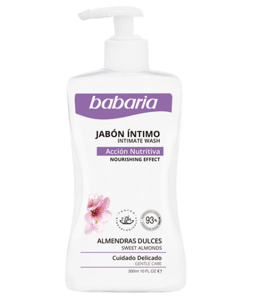 028530 BABARIA JABON INTIMO ALMENDRAS DULCES 300ML