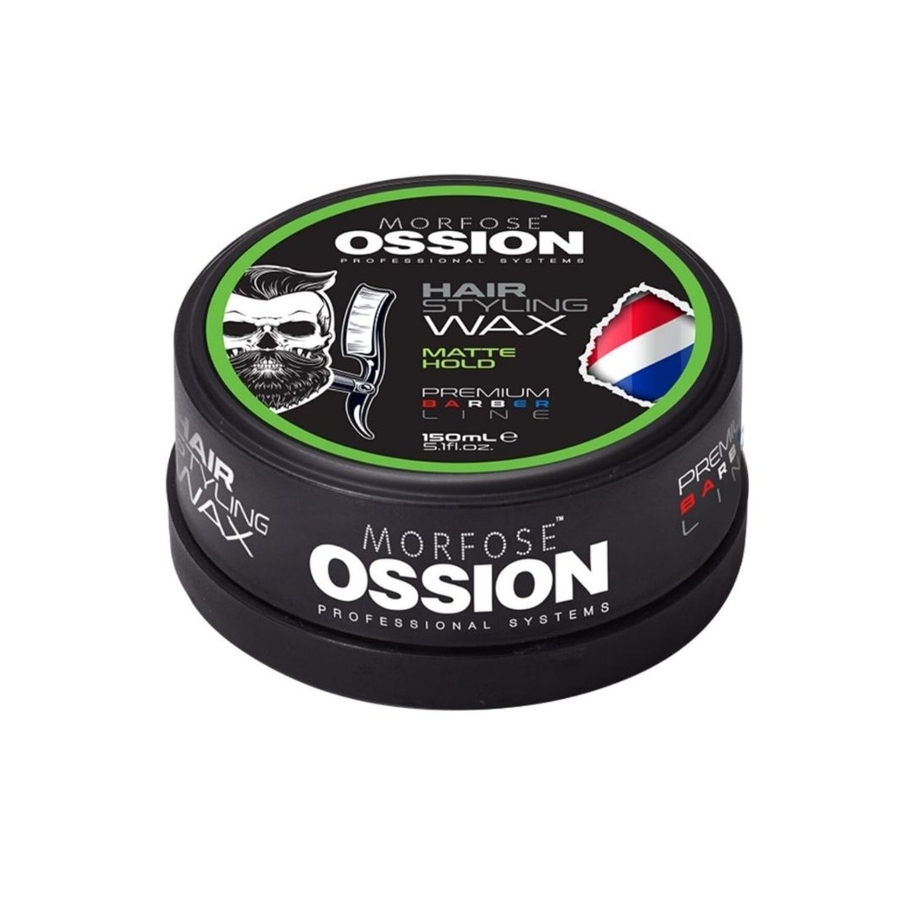 002948 OSSION HAIR STYLING WAX MATTE HOLD 150ML