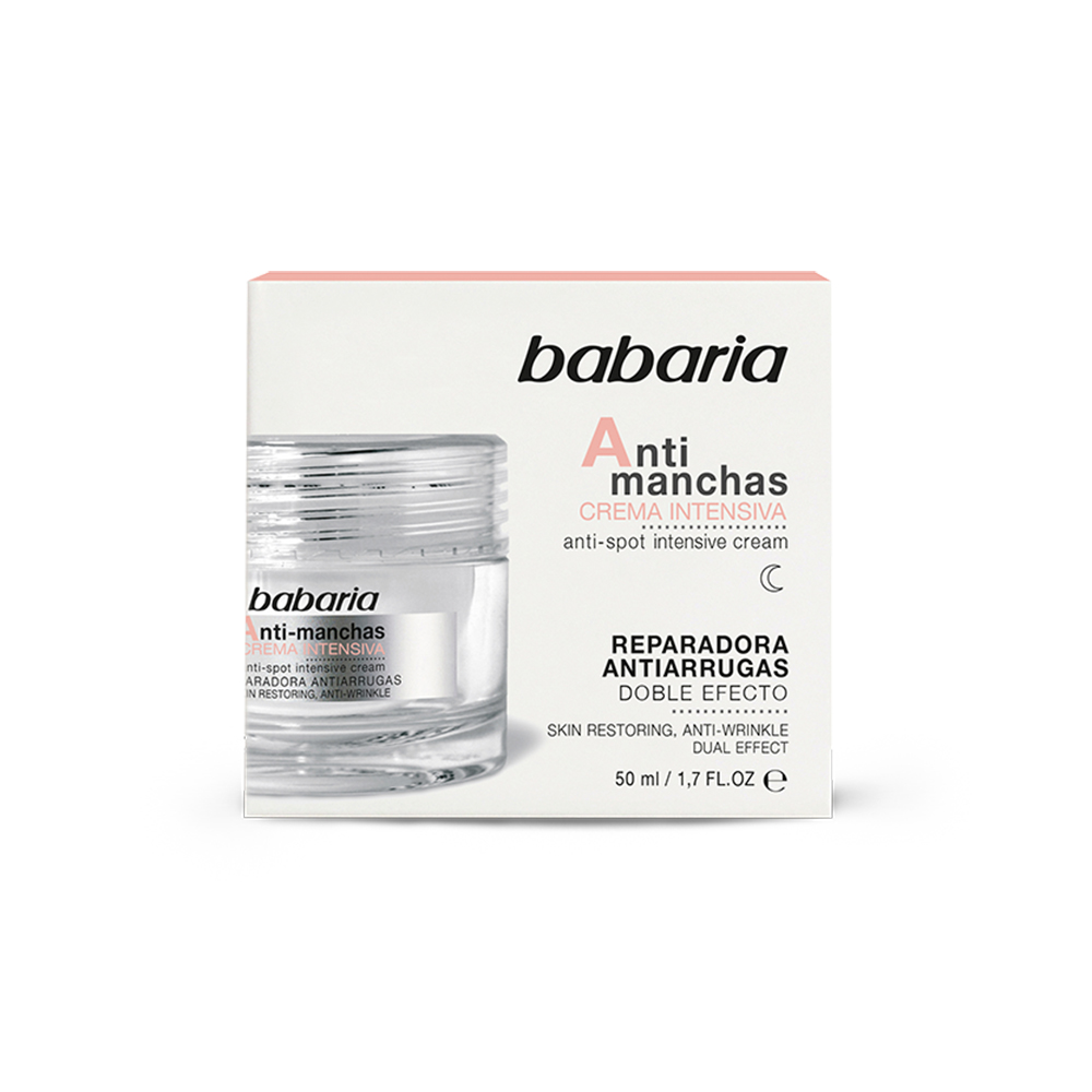 100144 BABARIA ANTI MANCHAS CREMA INTENSIVA 50ML