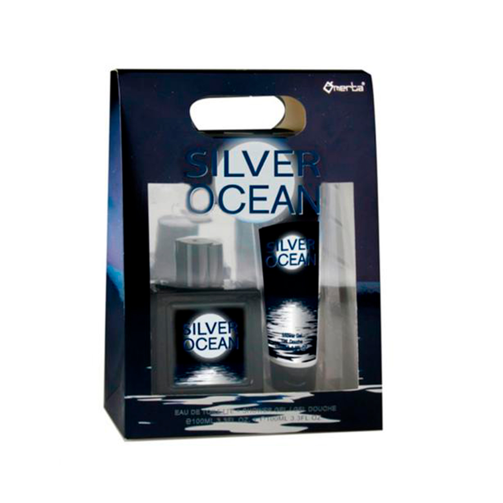 370055 SILVER OCEAN EDT 100ML + 100ML