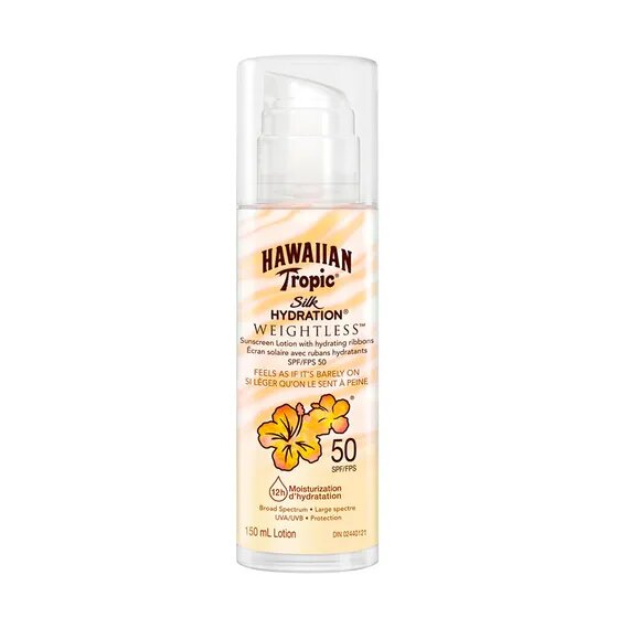 090487 HAWAIIAN TROPIC SLIK HYDRATION SPF50 150ML