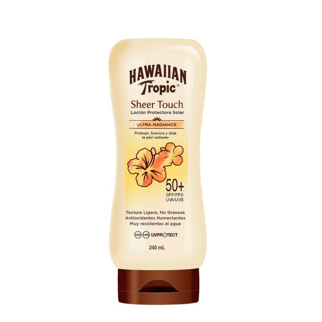 088637 HAWAIIAN TROPIC SHEER TROPIC SPF50+ 240ML