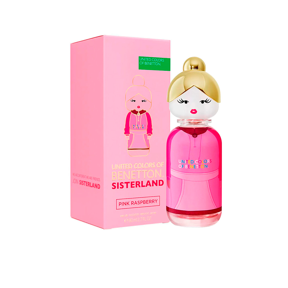 018756 BENETTON SISTERLAND PINK RASPBERRY EDT 80ML