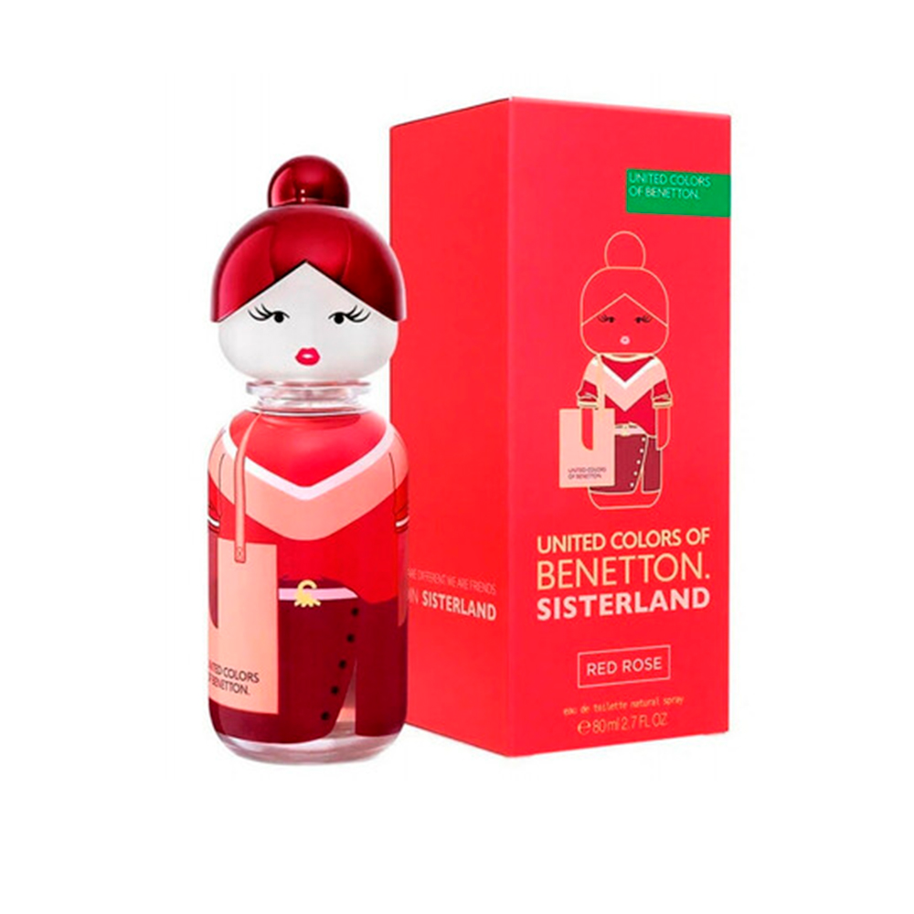 018749 BENETTON SISTERLAND RED ROSE EDT 80ML