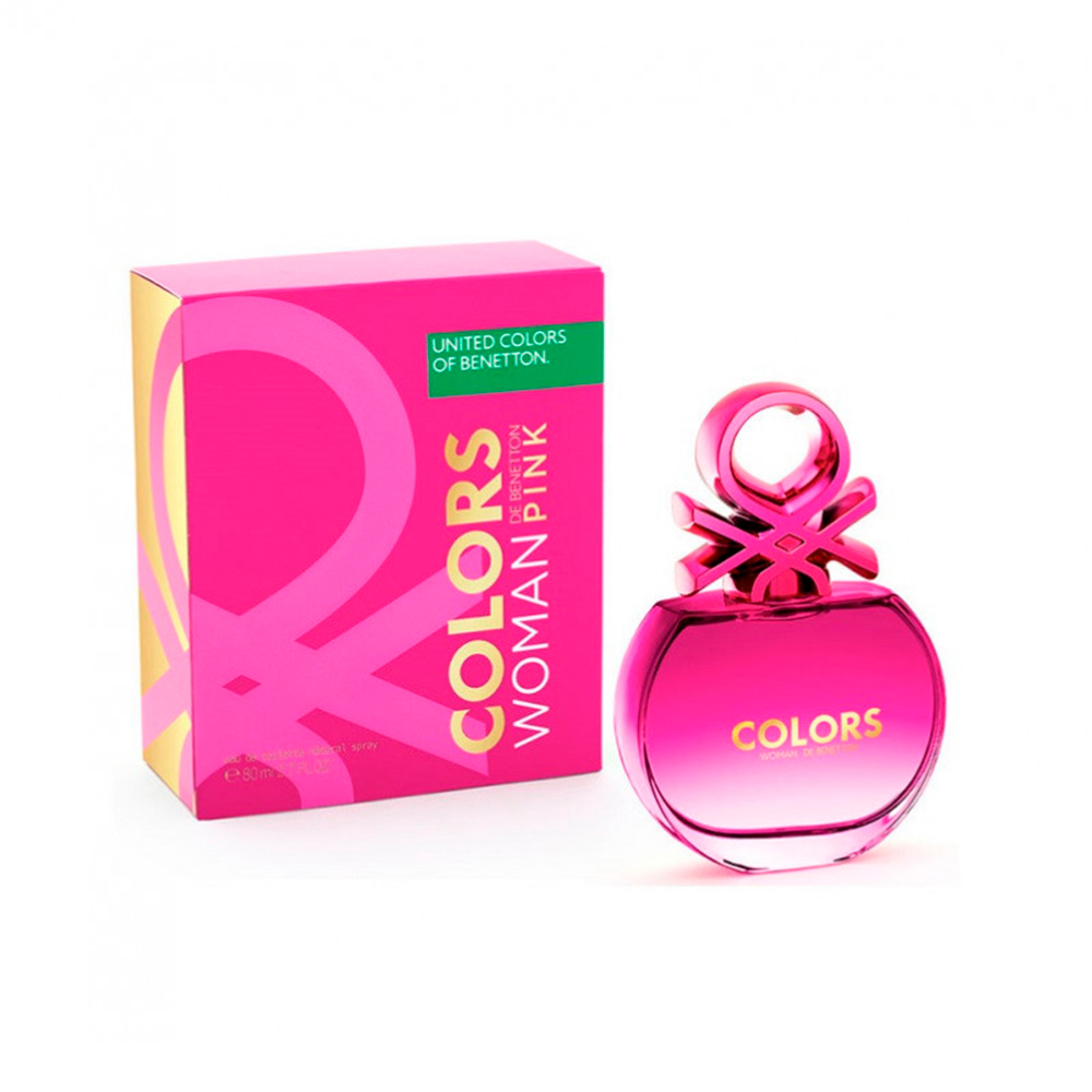 015069 BENETTON WOMAN PINK EDT 80ML