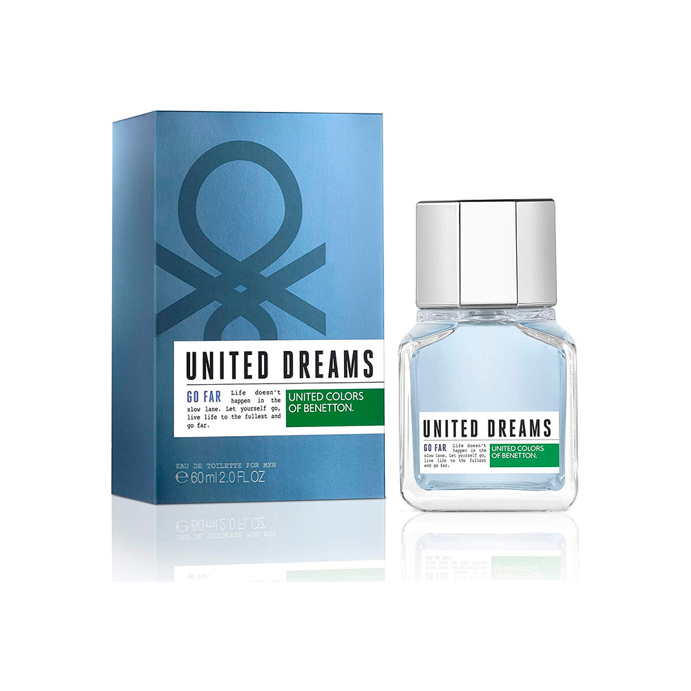 002267 BENETTON UNITED DREAMS GO FAR EDT 60ML