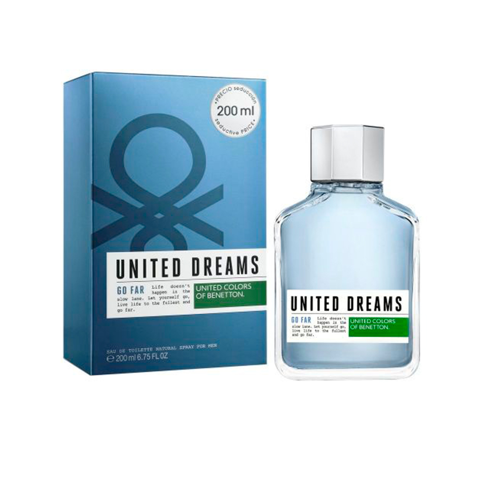 003394 BENETTON UNITED DREAMS GO FAR EDT 200ML