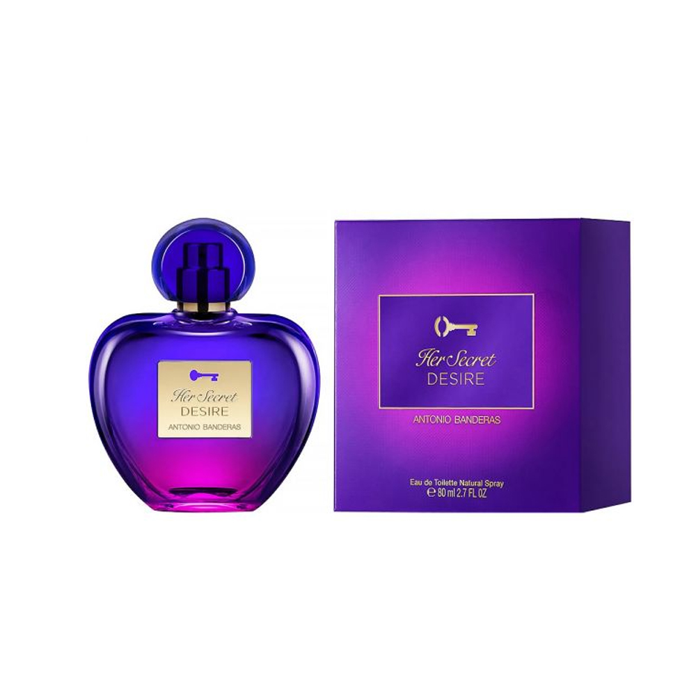 944653 ANTONIO BANDERAS HER SECRET DESIRE EDT 80ML