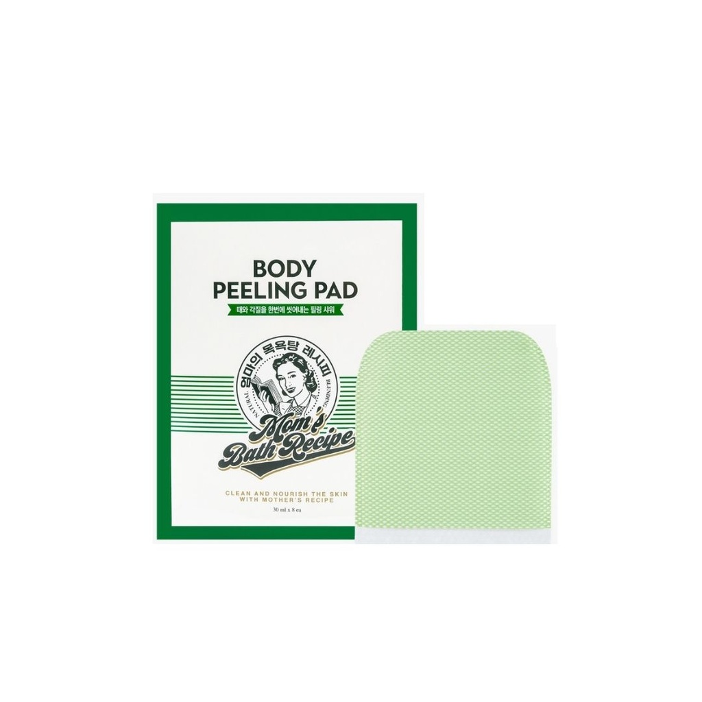 570544 MOMS BATH RECIPE BODY PEELING PAD 30ML