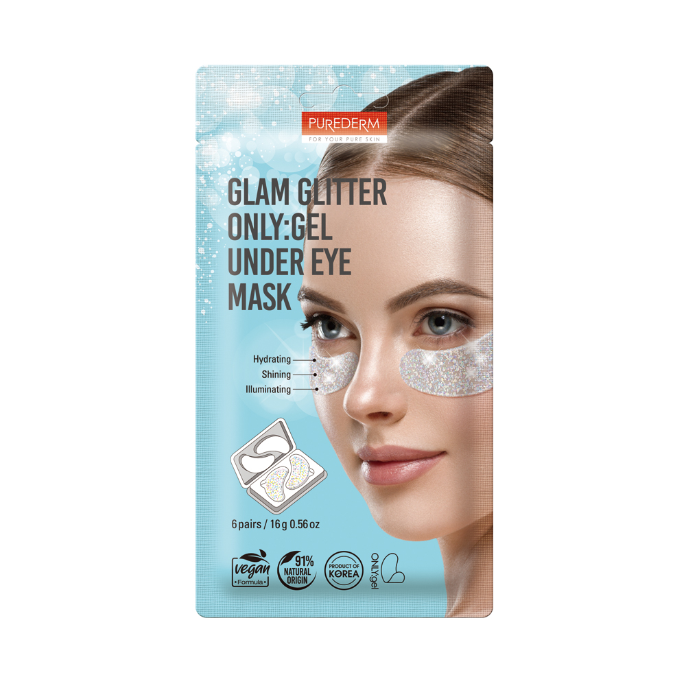 321591 PUREDERM GLAM GLITTER ONLY GEL UNDER EYE MAS