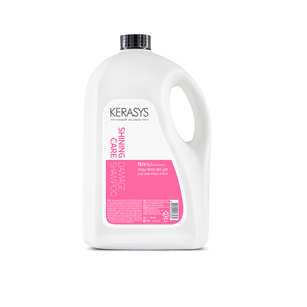 243534 KERASYS SHINING CARE DAMAGE SHAMPOO 4LT