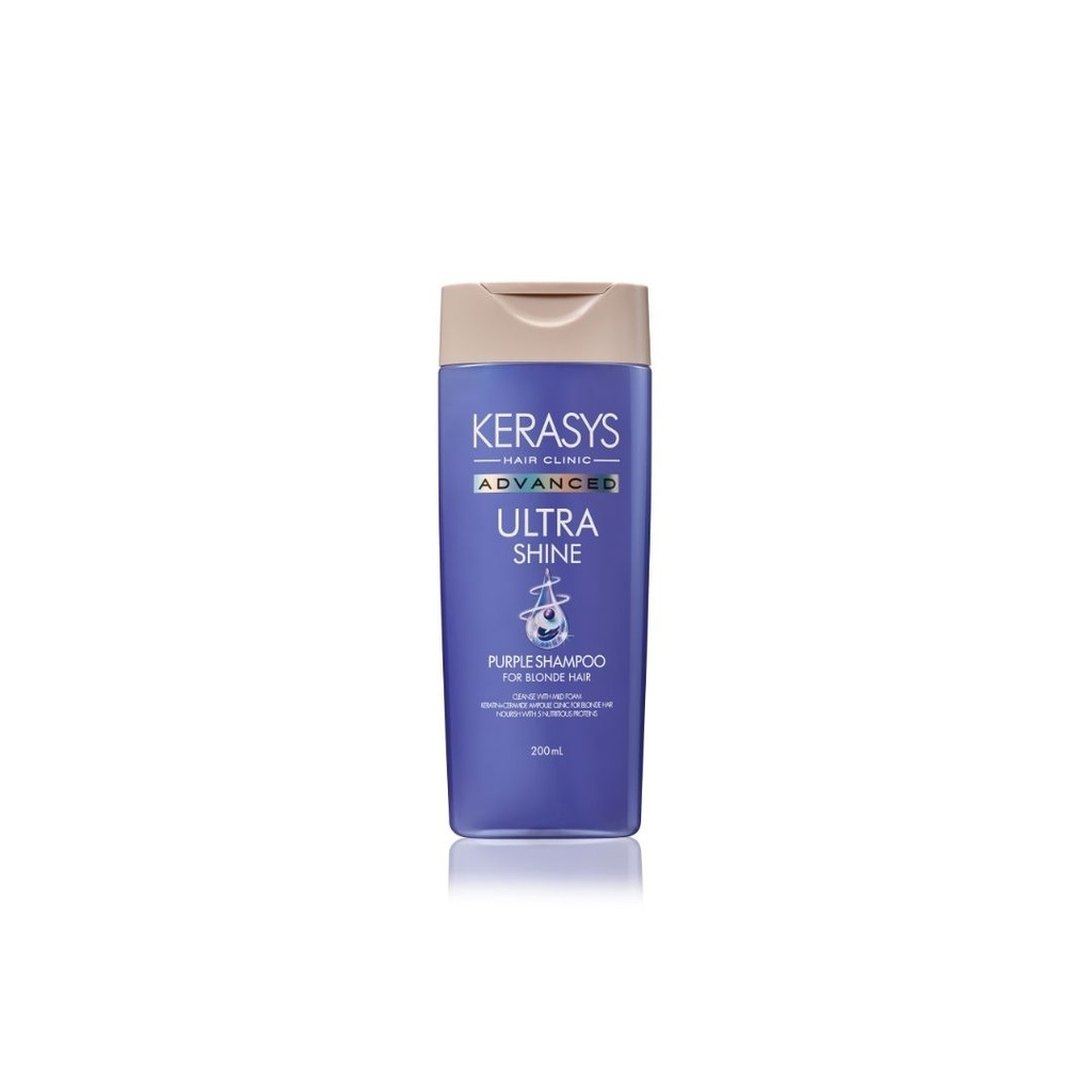 376614 KERASYS ADVANCED ULTRA SHINE PURPLE SHAMPOO 200M